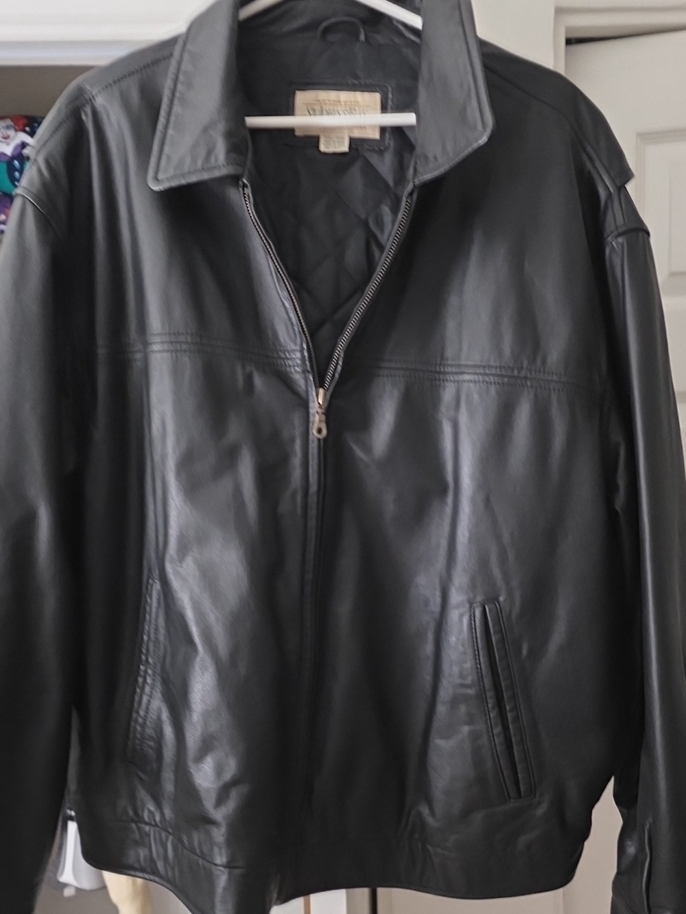 St. John's Bay Quilted Black Jacket